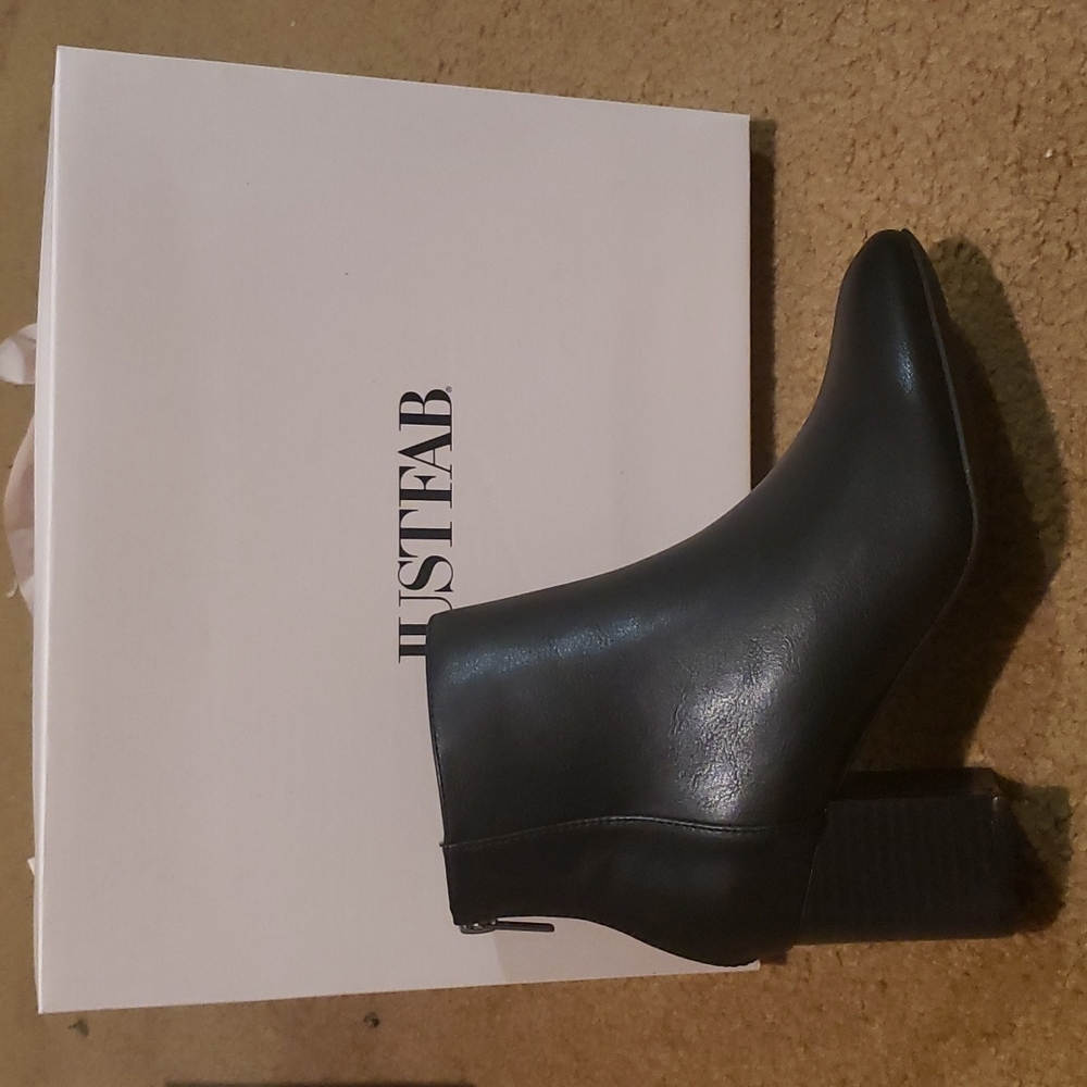 Black booties